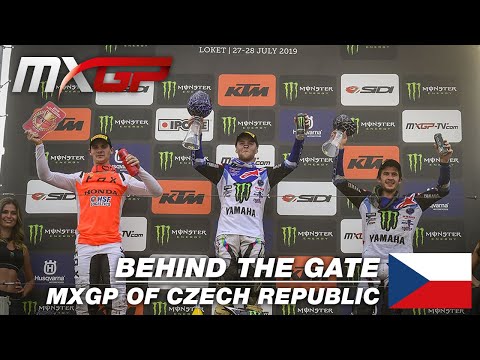 Behind the Gate - 26min - MXGP of Czech Republic 2019 #Motocross