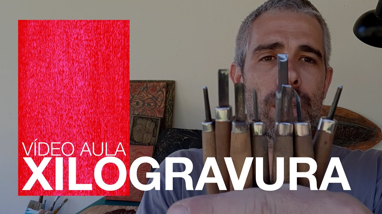 COMO FAZER XILOGRAVURA | Vídeo Aula com Nicolau Mello