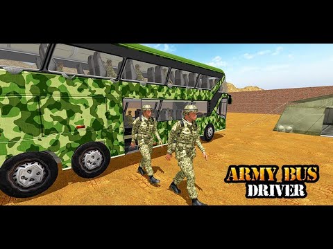 Army Bus Driver US Soldier Transport Duty 2020 - Best Android Gameplay HD