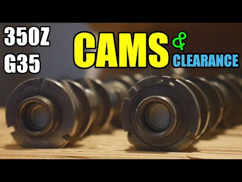 How to install CAMS and check Valve Clearance on your G35 or 350Z