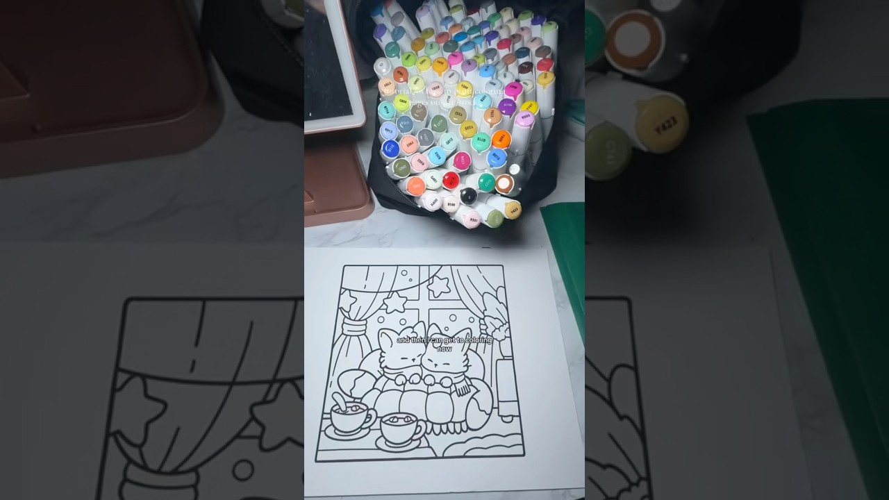 tutorial on how to print coloring pages on cardstock! #printablecoloringpages #coloringpages