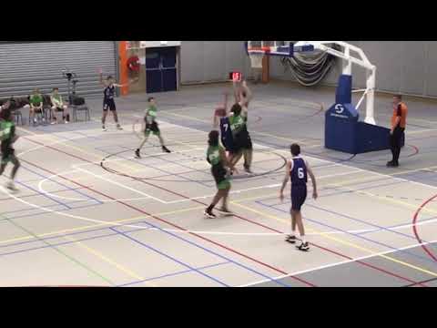 Liam O'Sullivan 2021 september - November Highlights (Rotterdam Basketbal U16)