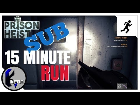 DYING LIGHT | Prison Heist Sub 15min Run SOLO (Normal Mode)