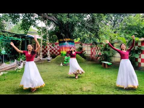 BARISH | Barso Re | Cham Cham | Trio performance | Mom and daughters #mommydaughtersdance