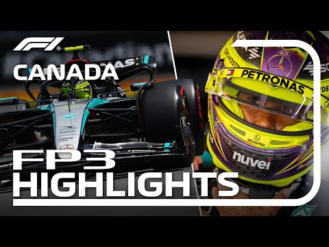 F1 2024 第9戦カナダGP FP3ハイライト動画