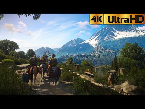 [4K] The Beast of Toussaint | Witcher 3 Blood And Wine [Heavily Modded Graphics & Gameplay]
