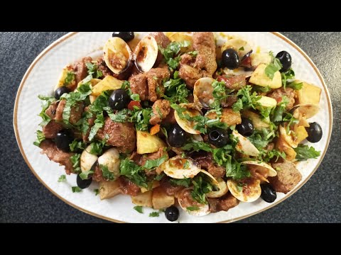 Carne de porco à Alentejana tenra e apetitosa ( Receita Portuguesa! )