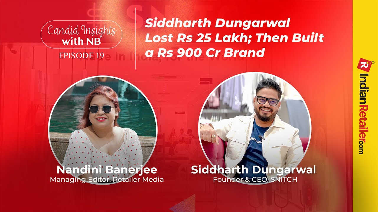 Siddharth Dungarwal Lost Rs 25 Lakh; Then Built a Rs 900 Cr Brand