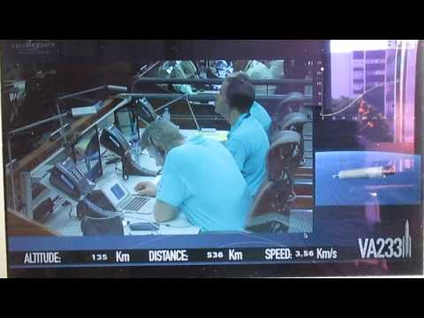 ARIANE FLIGHT VA233, with four Galileo satellites