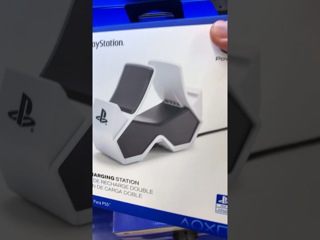 Vídeo relacionado con PowerA Cargador Rápido Dual para 2 x Mandos Inalámbricos DualSense, Estación Doble de Carga para Mandos de Sony PlayStation 5 (Gris/Negro)