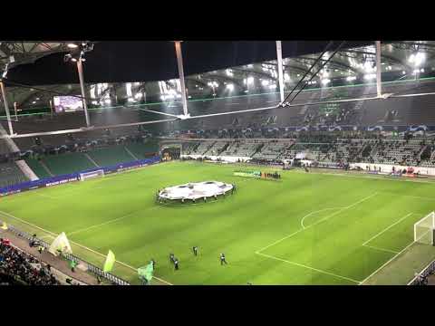 Champions League Anthem - Wolfsburg v OSC Lille 08/12/21