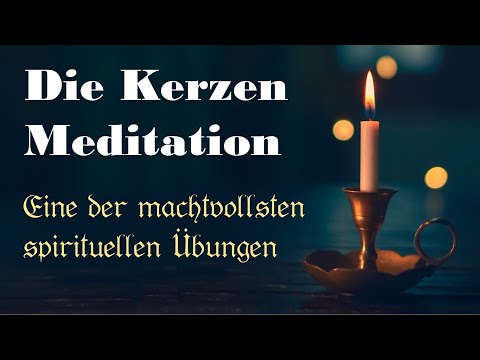 Powerful spiritual exercise: the candle meditation in 7 points [Candle Magic Tutorial]