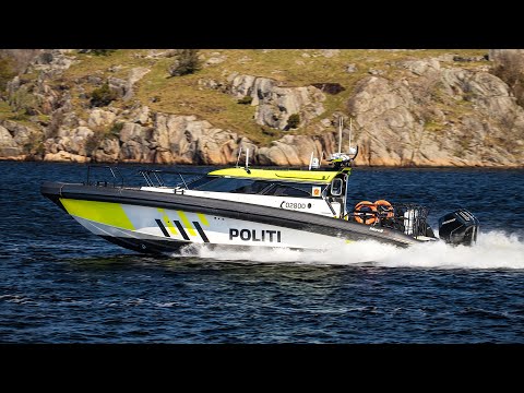 På tokt med politiets nye patruljebåt