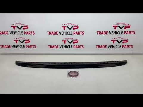 Fits BMW 5 Series E60 M5 2004-2010 Rear Trunk Boot Lip Spoiler Gloss Black video