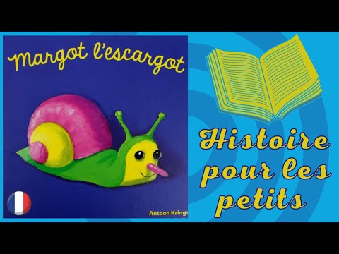 Margot l'escargot , LIVRE AUDIO pour les enfants , Histoire racontée  par le Papa crapule