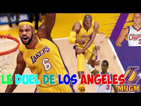 NBA 2K14 My GM Mode Ep.2 - Los Angeles Lakers | Le duel à LA | PS4