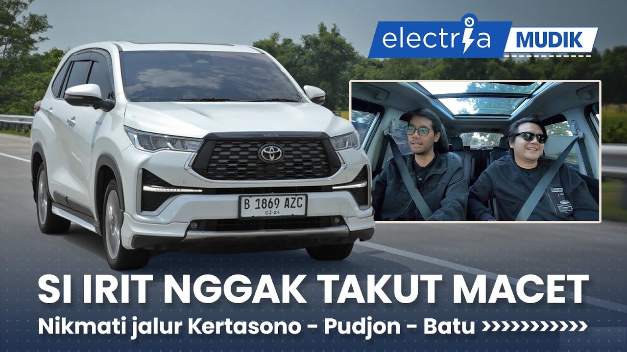 Toyota Kijang Innova Zenix Hybrid, Sisir Jalur Mudik Jakarta - Malang