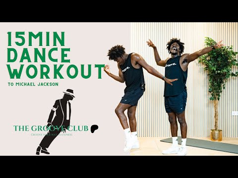 Michael Jackson Dance Workout | 15min Full Body Fat Burn, No Equipment | The Groove Club