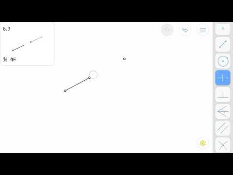 Euclidea Liv 6.3  3L-4E-2V