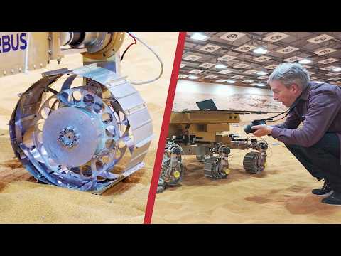這輛火星探測車超酷！但你有看過它的輪子嗎？ (This Mars rover's cool. But have you seen its wheels?)