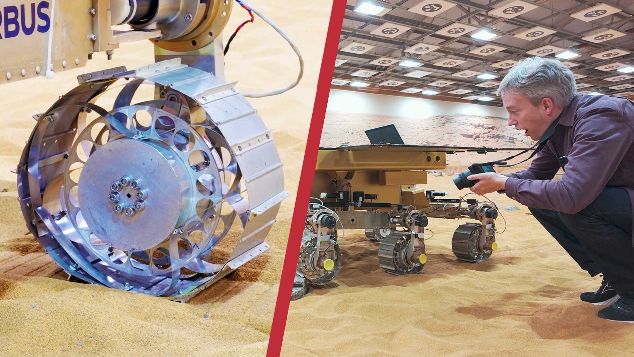I didn't need to drive this Mars rover, but I did.