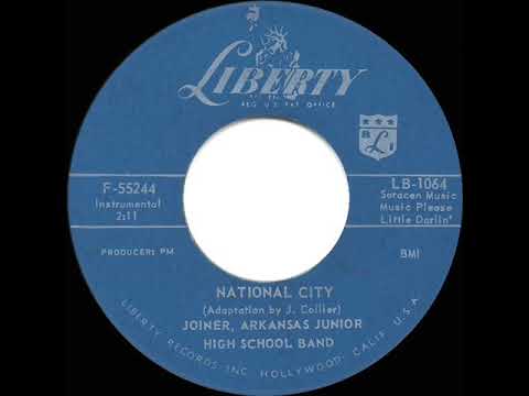 1960 HITS ARCHIVE: National  City - Joiner Arkansas Junior High School Band