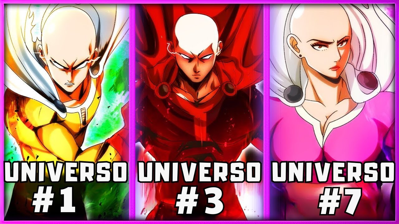 SOCO MULTIVERSAL! O PODER FINAL DE SAITAMA - O SOCO DISPARADO DOS INIFNITOS MUNDOS DE ONE PUNCH MAN