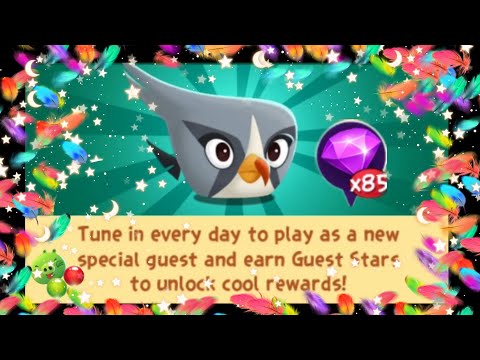 Angry Birds Pop - Daily Guest Star Silver - 1 Level play - Prize 85 Gems (on 3rd Star)