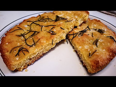 Cheto focaccia al rosmarino no glutine 2 versioni #dietachetogenica #theitalianketoguy #focaccia