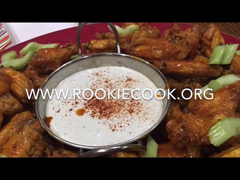 Buffalo Wings and Blue Cheese Dip