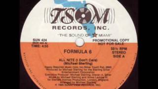 Formula 6 - All Nite (I Don't Care) (TSOM 1985)