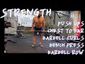 오늘의 운동 (보디빌딩데이 , 상체 터트리기) 2021 0218