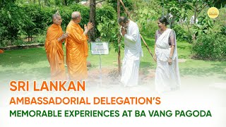 Sri Lankan Ambassadorial Delegation's memorable experiences at Ba Vang Pagoda