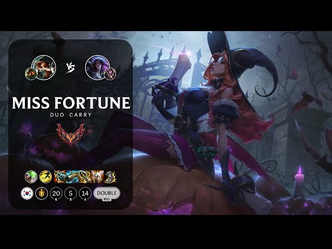 Miss Fortune ADC vs Kai'Sa - KR Grandmaster Patch 12.23