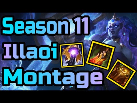 SEASON 11 ILLAOI MONTAGE |  illaoi top |  illaoi gameplay | Conqueror | Rank 1 Illaoi | Illaoi S11