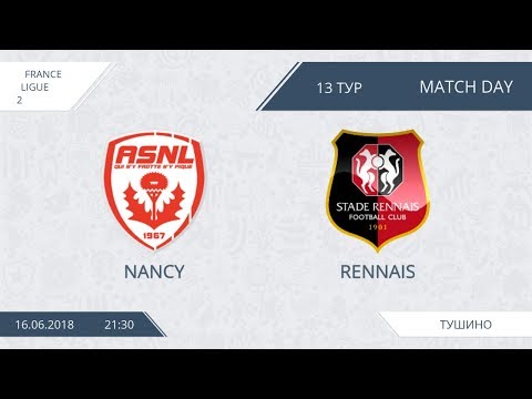 AFL18. France. Ligue 2. Day 13. Nancy - Rennais