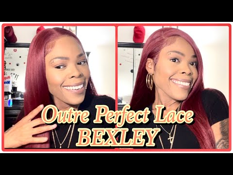 Red Head with Outre Perfect Lace BEXLEY 😍