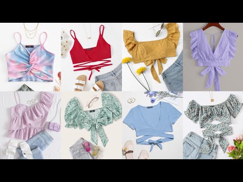 stylish crop top designs|jeans crop top designs 2022