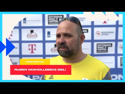 Post-match Vanhollebeke | Para Archery | European Para Championships