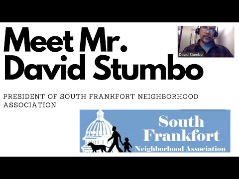 Mr  Stumbo   South Frankfort Neighborhood Association