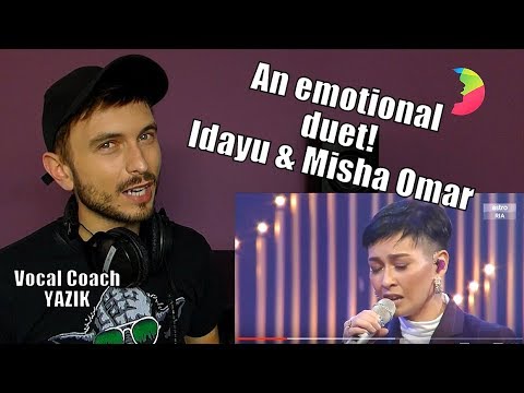 Vocal Coach YAZIK reacts to Idayu feat Misha Omar - Cinta - Live Di Bintang Minggu Ini