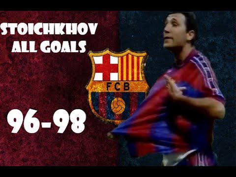 🇧🇬HRISTO STOICHKOV, SUS GOLES⚽ OFICIALES EN  SU 2ª ETAPA EN EL BARCELONA (96-98)