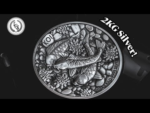 An Awesome Koi(n) Unboxing!! - 2kg Antiqued Silver Koi