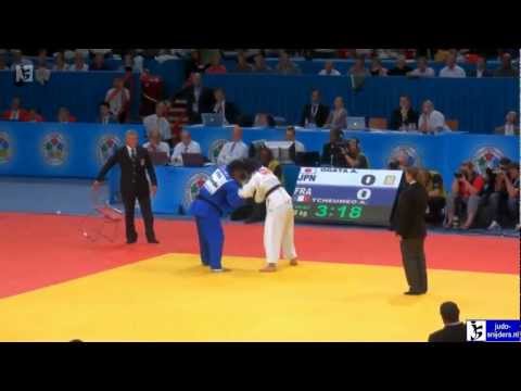 Judo 2011 World Championships Paris: Ogata (JPN) - Tcheumeo (FRA) [-78kg] final