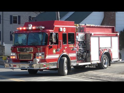 Katonah FD Engine 116, Engine 115, Utility 8, & Bedford Hills FD Engine 198 Responding