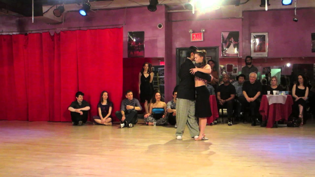 Katherine Gorsuch and London Hong performing Tango @ Roko Tango NYC 2014
