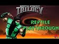 Mortal Kombat Trilogy Reptile Playthrough PlayStation 1 1080p 60fps