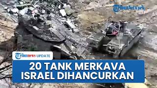 Hizbullah Klaim Hancurkan 20 Tank Merkava Israel, Serangan Berlanjut hingga Target Situs Strategis