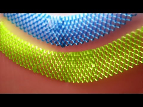 DIY Paper Decoration from A4 Size Copy Paper | Mesh Paper Streamers Video