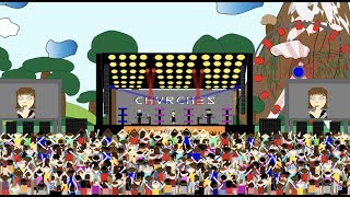 Chvrches Warning Call almost Live??? 🤔🤔🤔music video